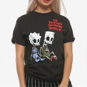 Simpsons Halloween Special Black Graphic Tee
